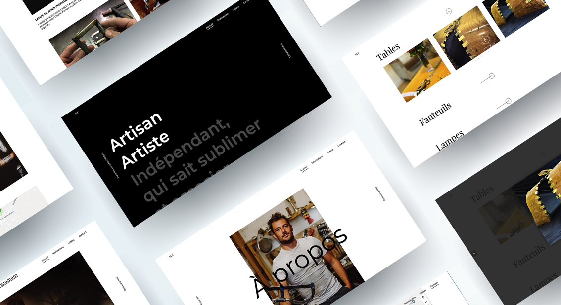 web Design de Florentin Lavigne Création