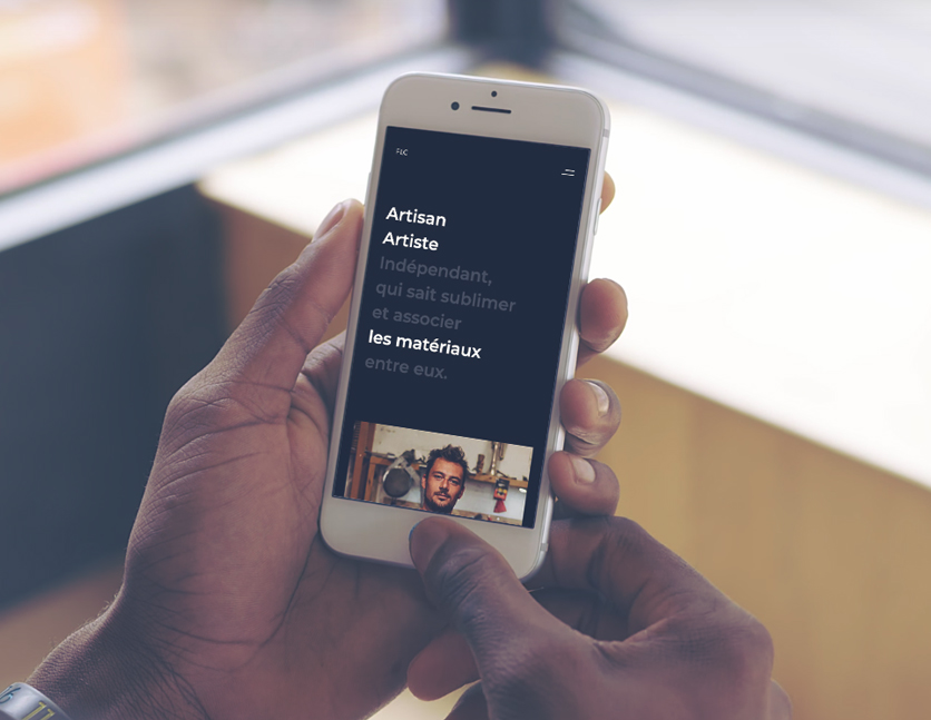 Responsive Mobile florentin Lavigne Création