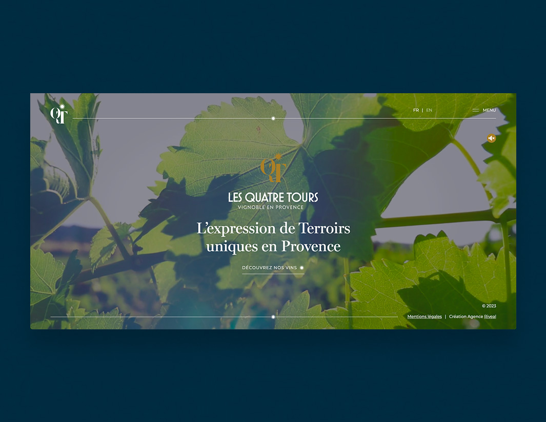Homepage qite web les Quatre Tours